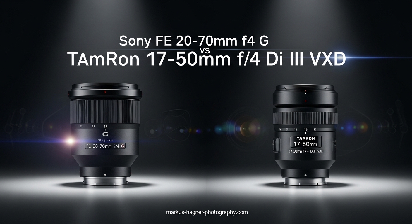Sony FE 20-70mm f4 G vs Tamron 17-50mm f4 Di III VXD