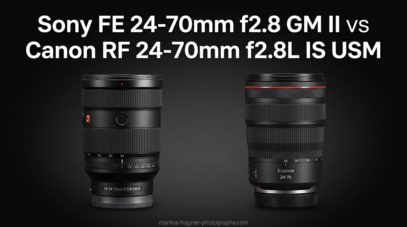 Sony FE 24-70mm f2.8 GM II vs Canon RF 24-70mm f2.8L IS USM
