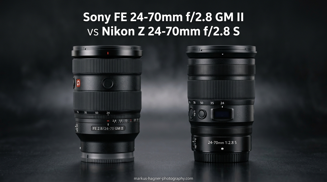 Sony FE 24-70mm f2.8 GM II vs Nikon Z 24-70mm f2.8 S