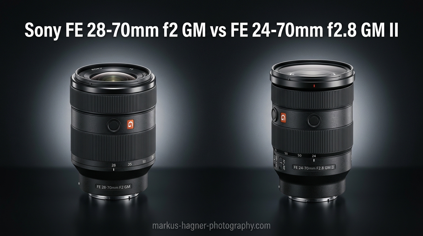 Sony FE 28-70mm f2 GM vs FE 24-70mm f2.8 GM II