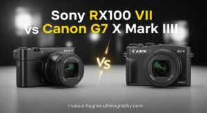 Sony RX100 VII vs Canon G7 X Mark III
