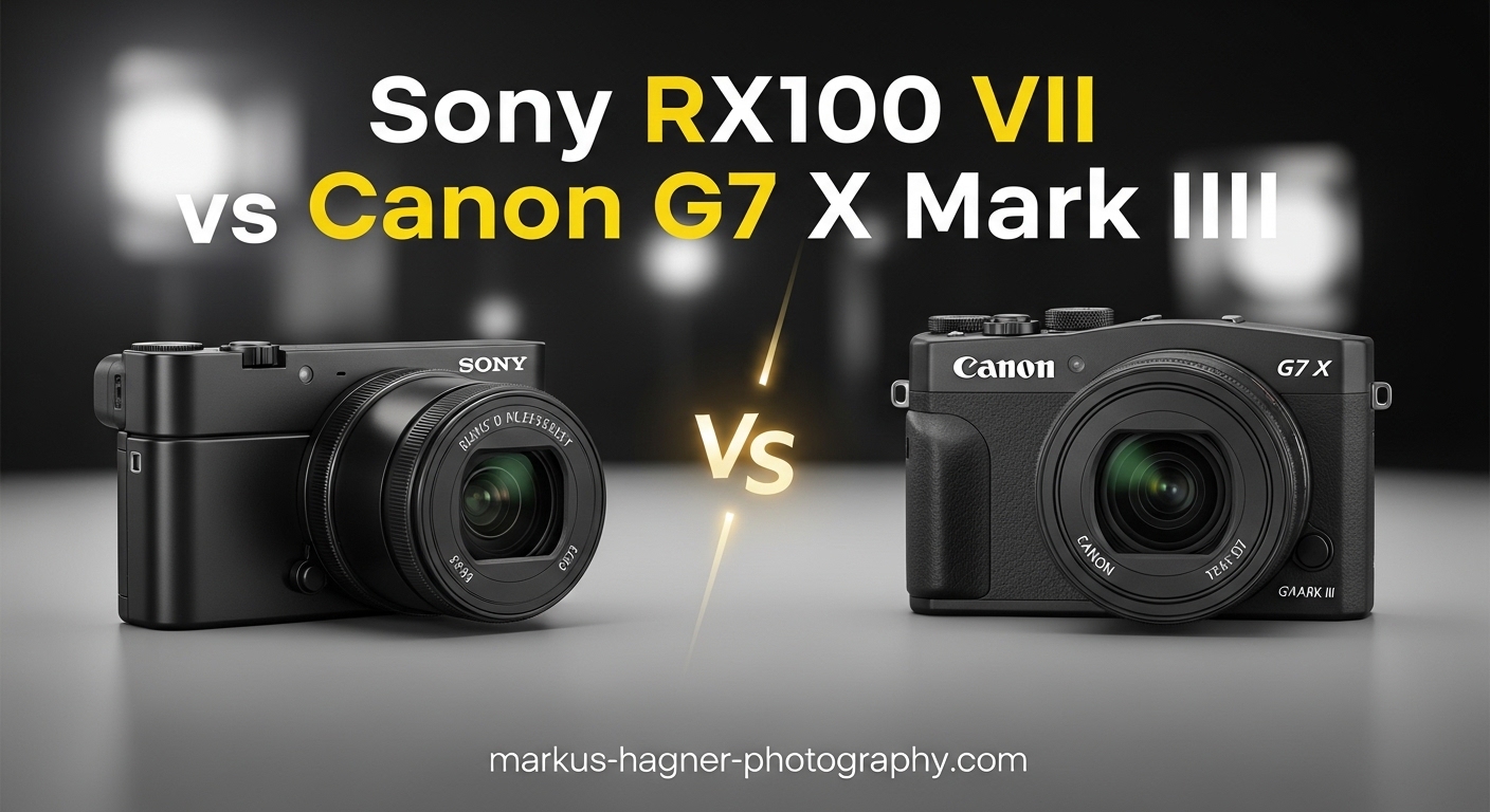 Sony RX100 VII vs Canon G7 X Mark III
