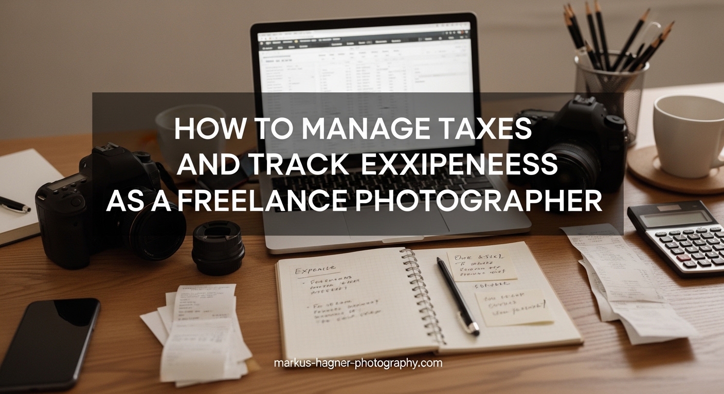 How to Manage Taxes and Track Expenses as a Freelance Photographer