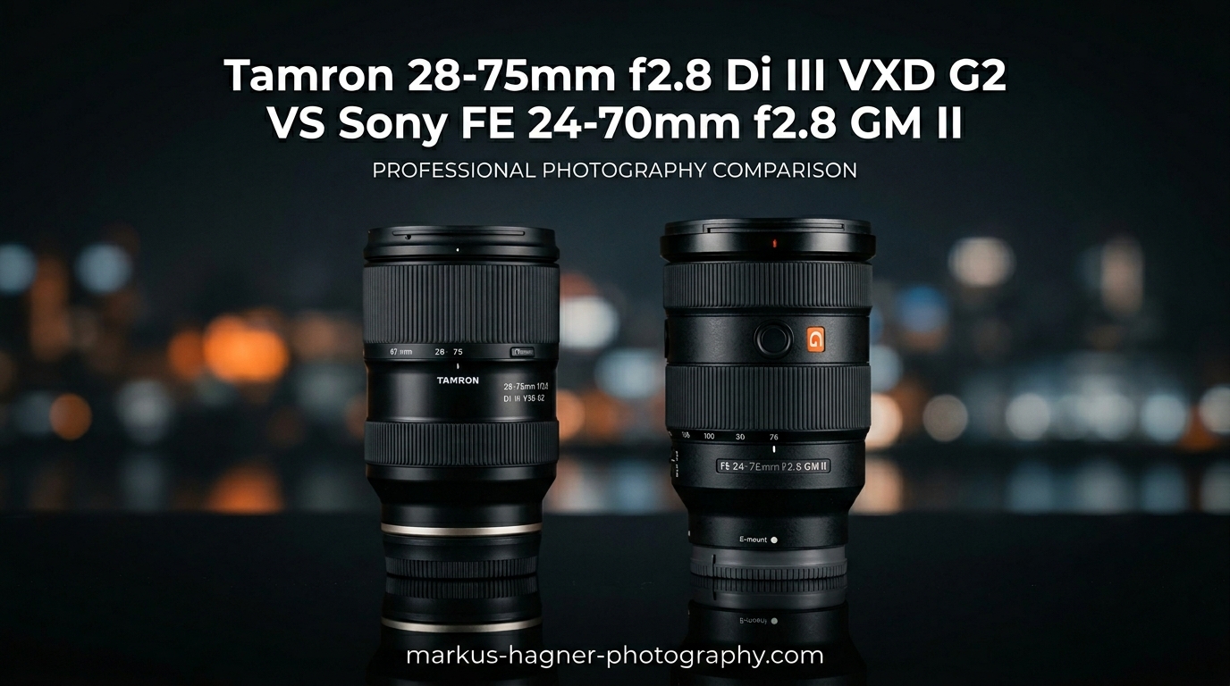 Tamron 28-75mm f2.8 Di III VXD G2 vs Sony FE 24-70mm f2.8 GM II