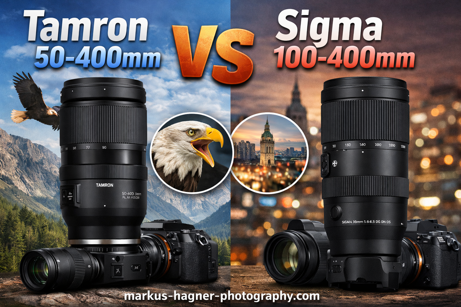 Tamron 50-400mm vs Sigma 100-400mm