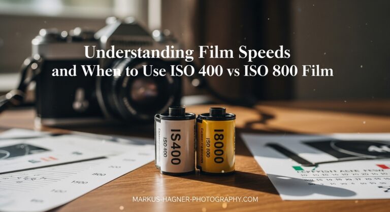 Understanding Film Speeds and When to Use ISO 400 vs ISO 800 Film (May ...