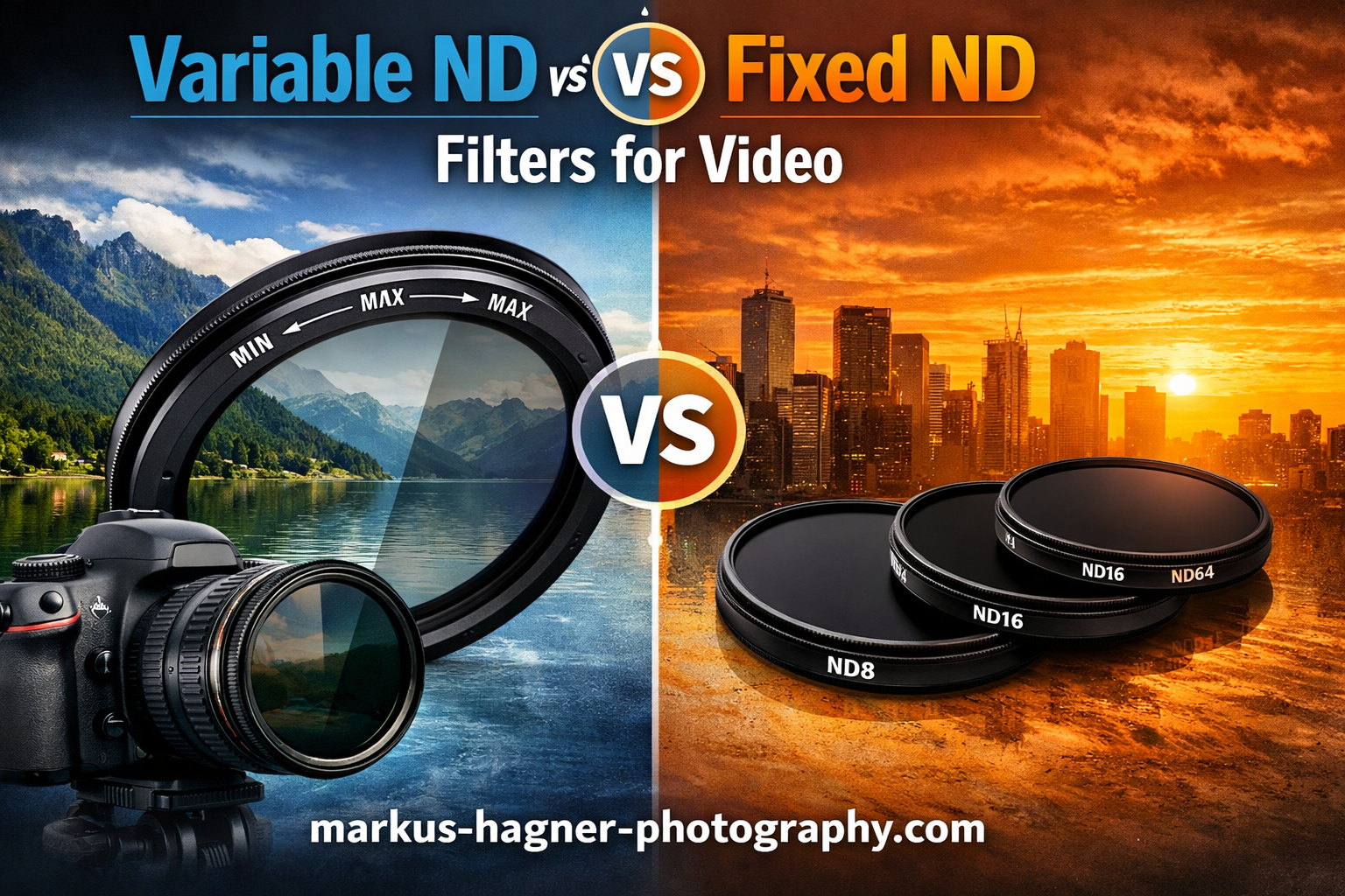 Variable ND vs Fixed ND Filters for Video