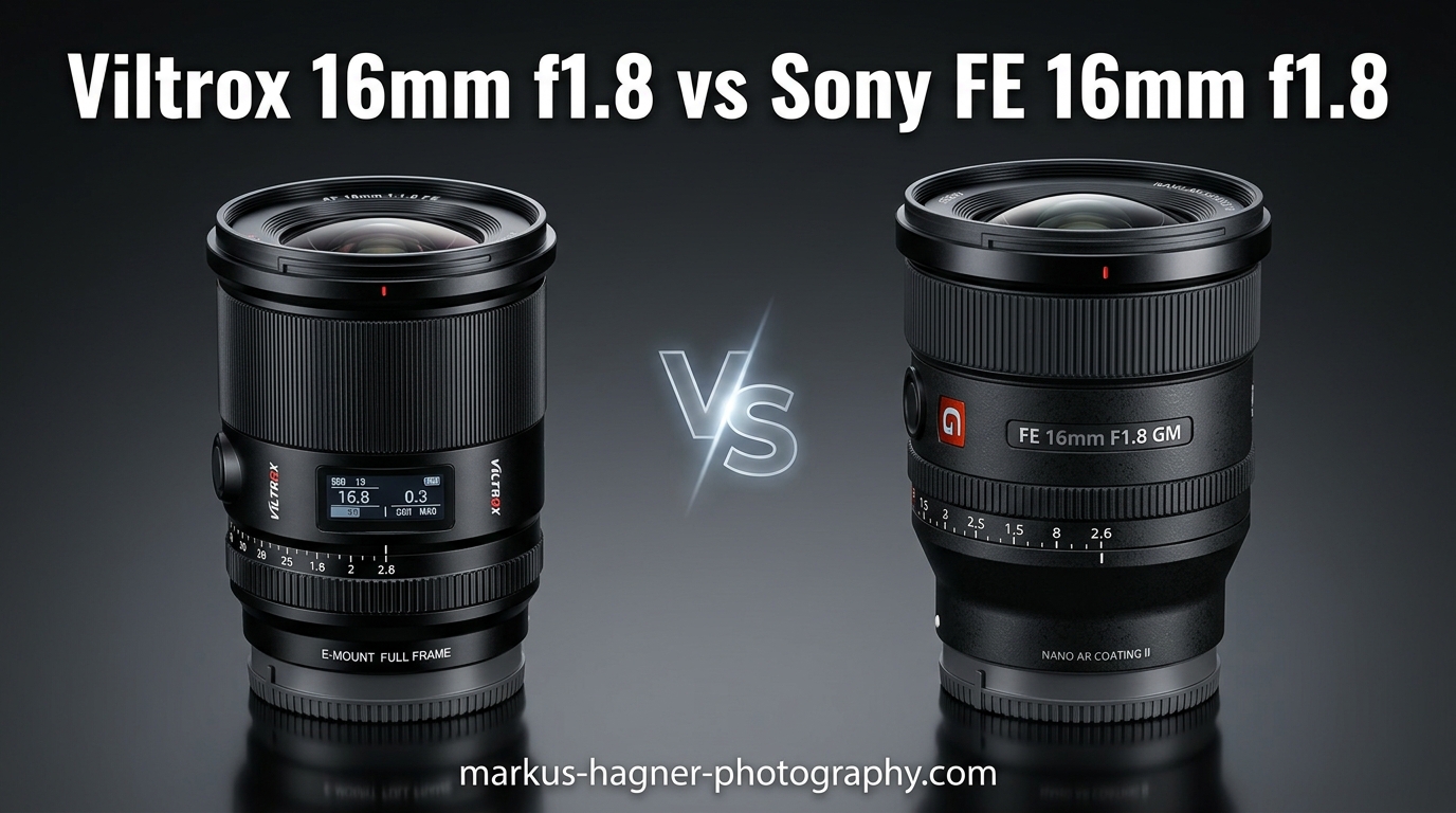 Viltrox 16mm f1.8 vs Sony FE 16mm f1.8