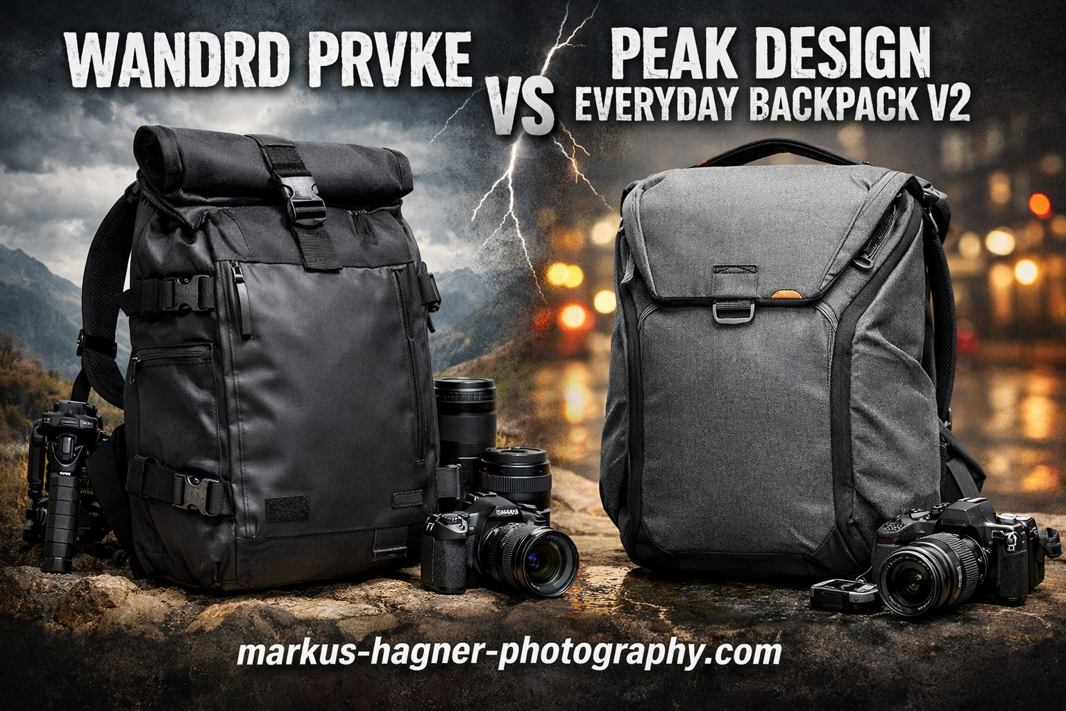 Wandrd PRVKE vs Peak Design Everyday Backpack V2