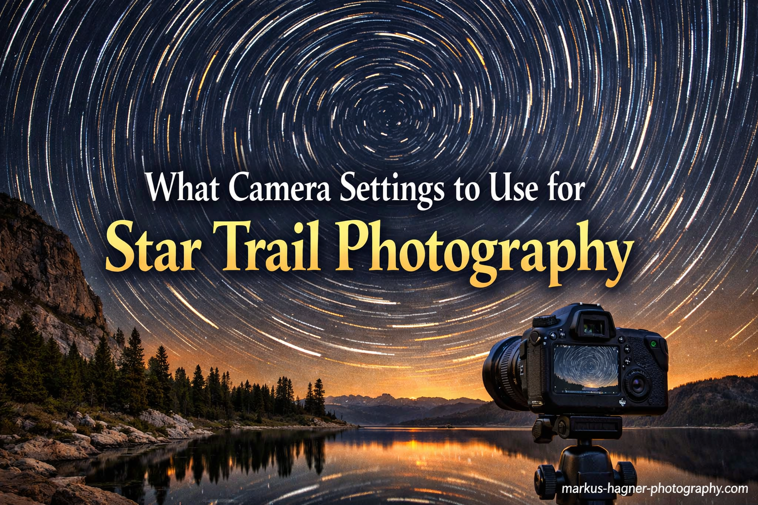 What Camera Settings to Use for Star Trail Photography