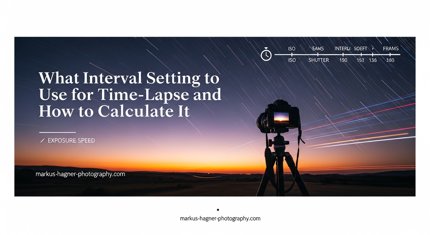 What Interval Setting to Use for Time-Lapse and How to Calculate It