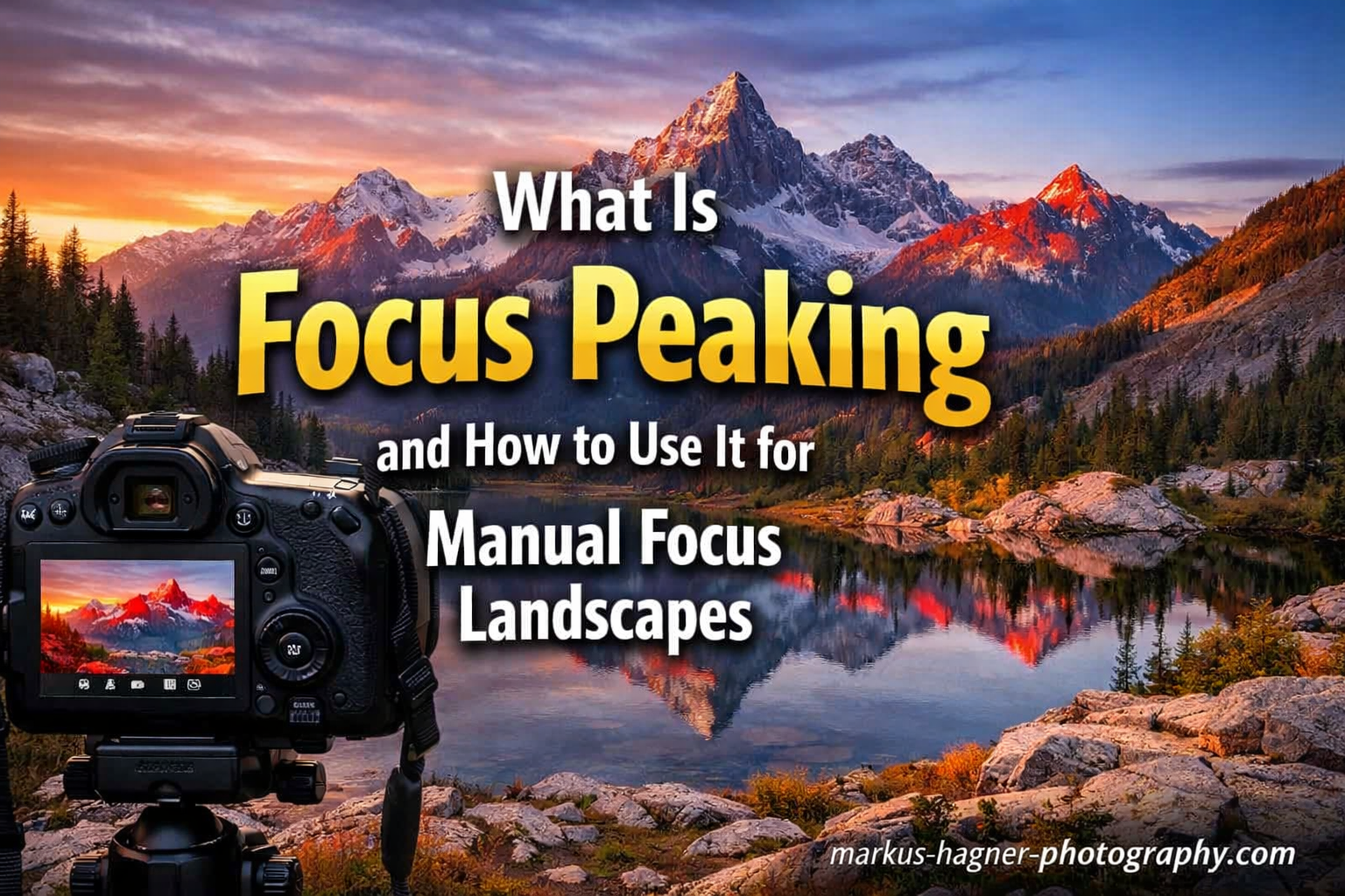 What Is Focus Peaking and How to Use It for Manual Focus Landscapes