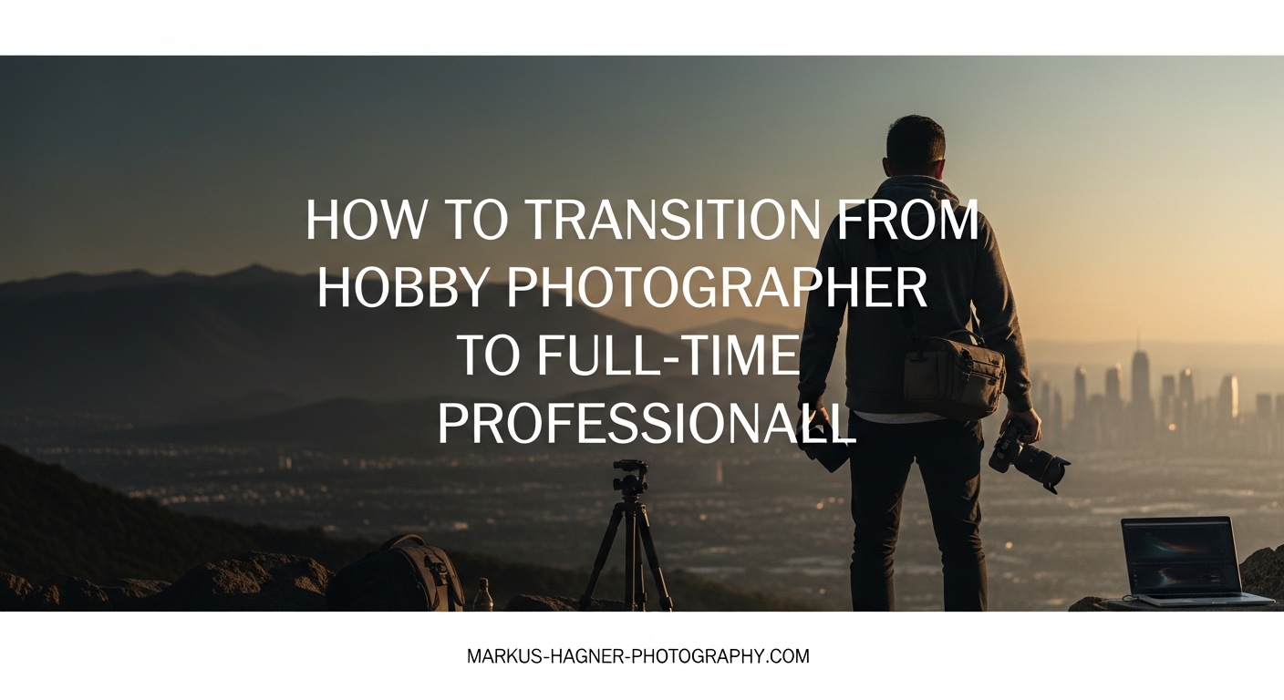How to Transition from Hobby Photographer to Full-Time Professional
