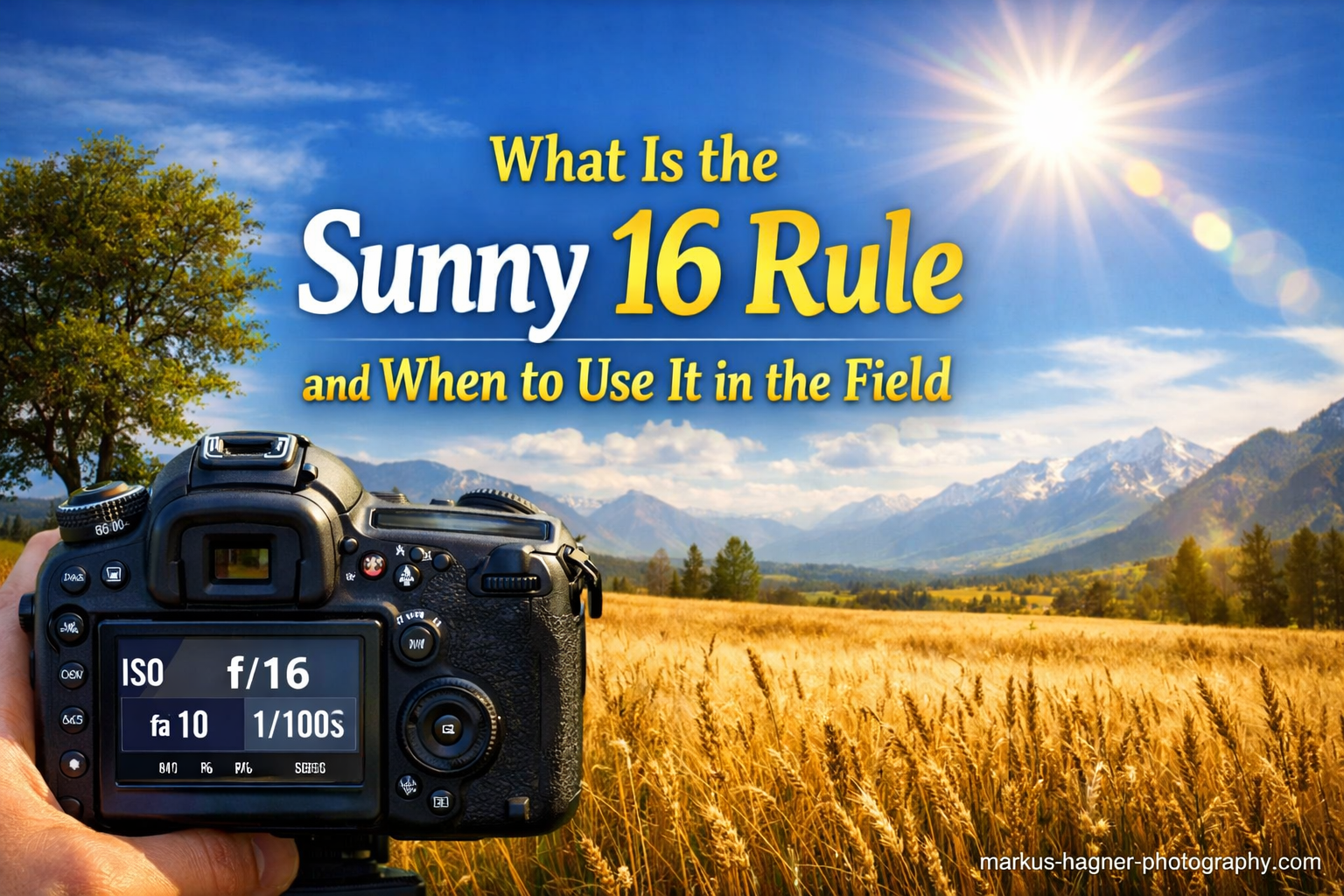 What Is the Sunny 16 Rule and When to Use It in the Field