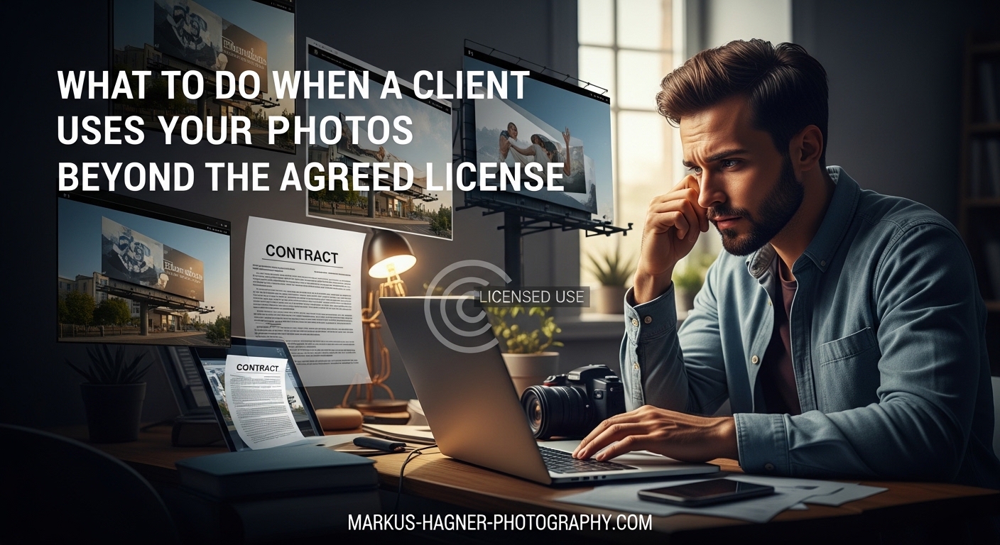 What to Do When a Client Uses Your Photos Beyond the Agreed License