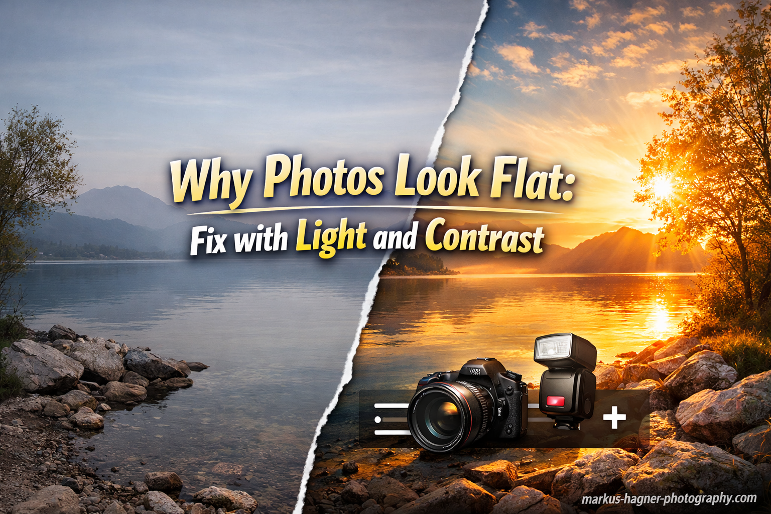 Why Photos Look Flat Fix with Light and Contrast