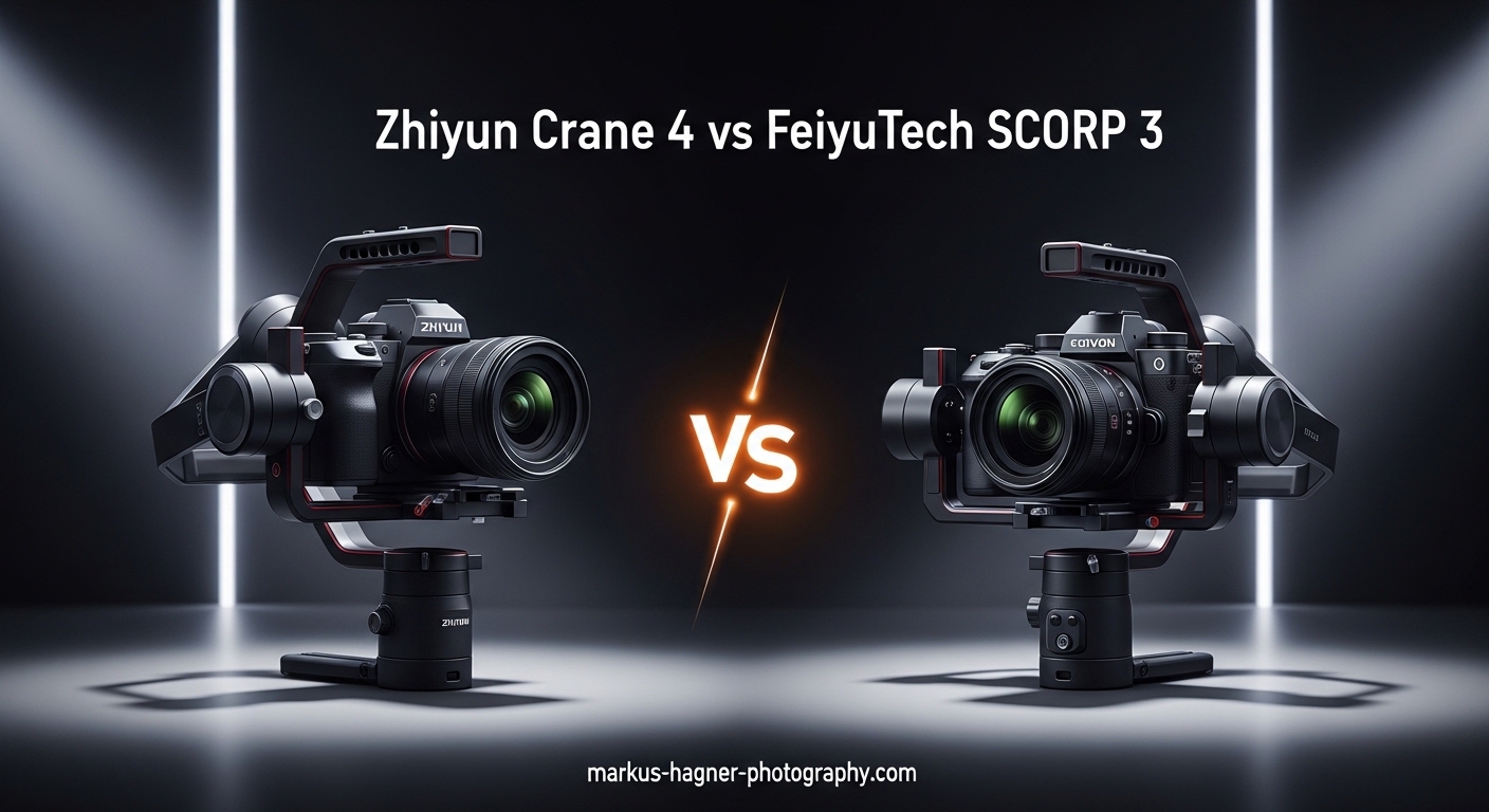 Zhiyun Crane 4 vs FeiyuTech SCORP 3