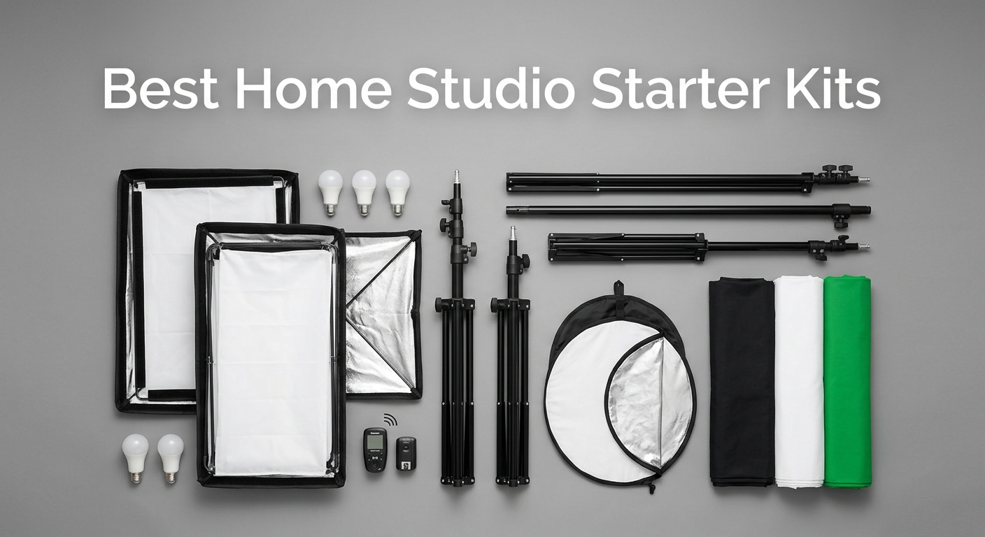 Best Complete Home Studio Starter Kits for Portrait Photography