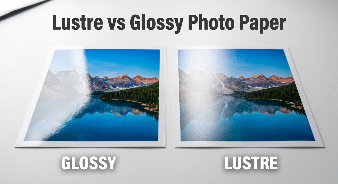 Lustre vs Glossy Photo Paper for Client Deliverables