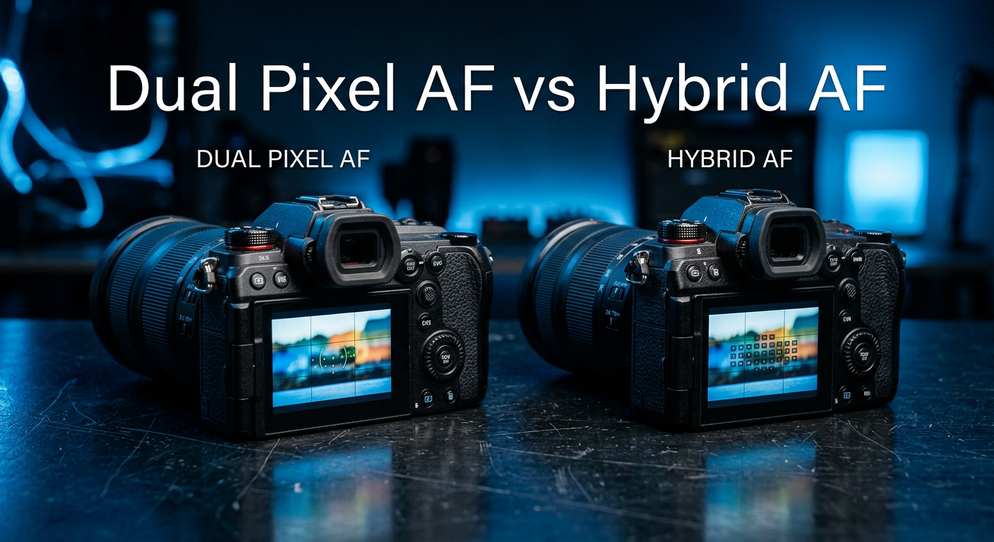 Dual Pixel AF vs Hybrid AF for Video Autofocus