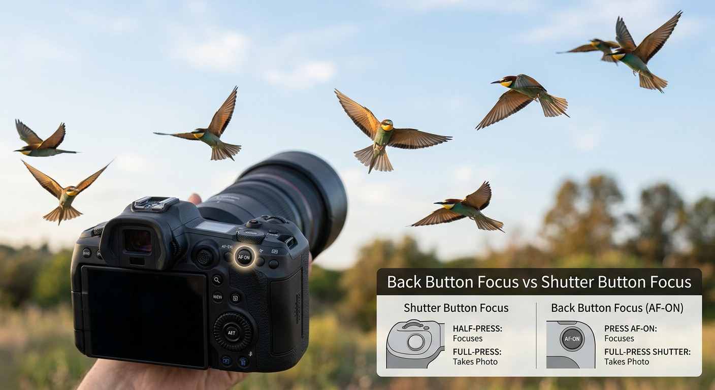 Back Button Focus vs Shutter Button Focus for Wildlife Photography