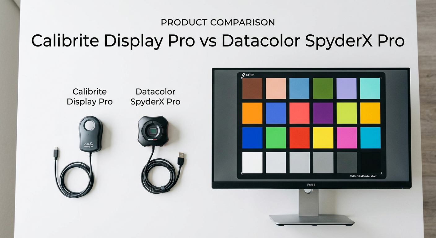 Calibrite Display Pro vs Datacolor SpyderX Pro