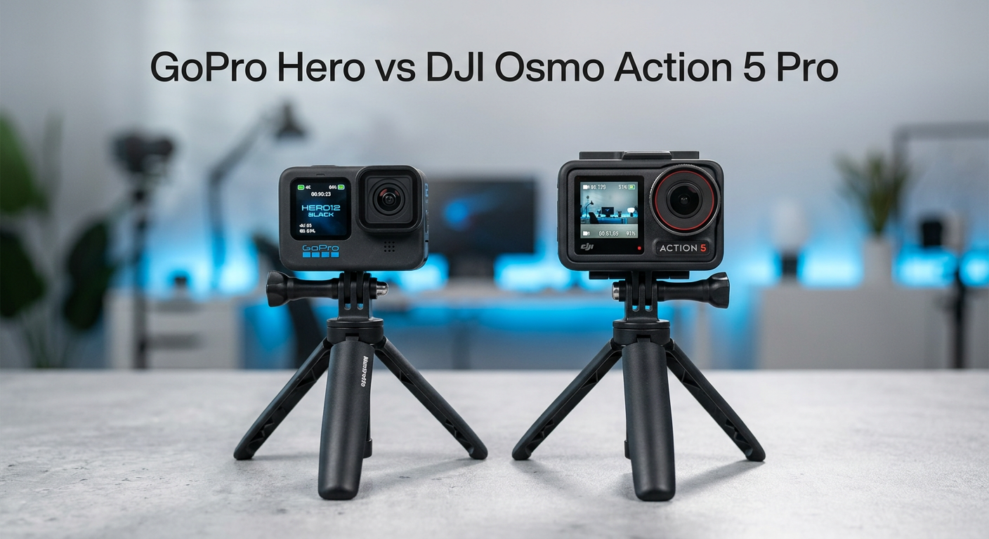 GoPro Hero vs DJI Osmo Action 5 Pro