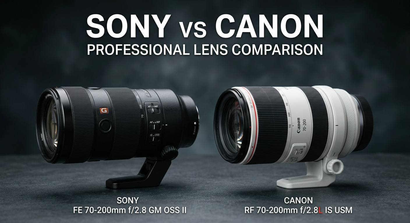 Sony FE 50-150mm f2 GM vs Canon RF 70-200mm f2.8L IS USM