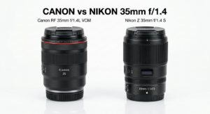 Canon RF 35mm f1.4L VCM vs Nikon Z 35mm f1.4