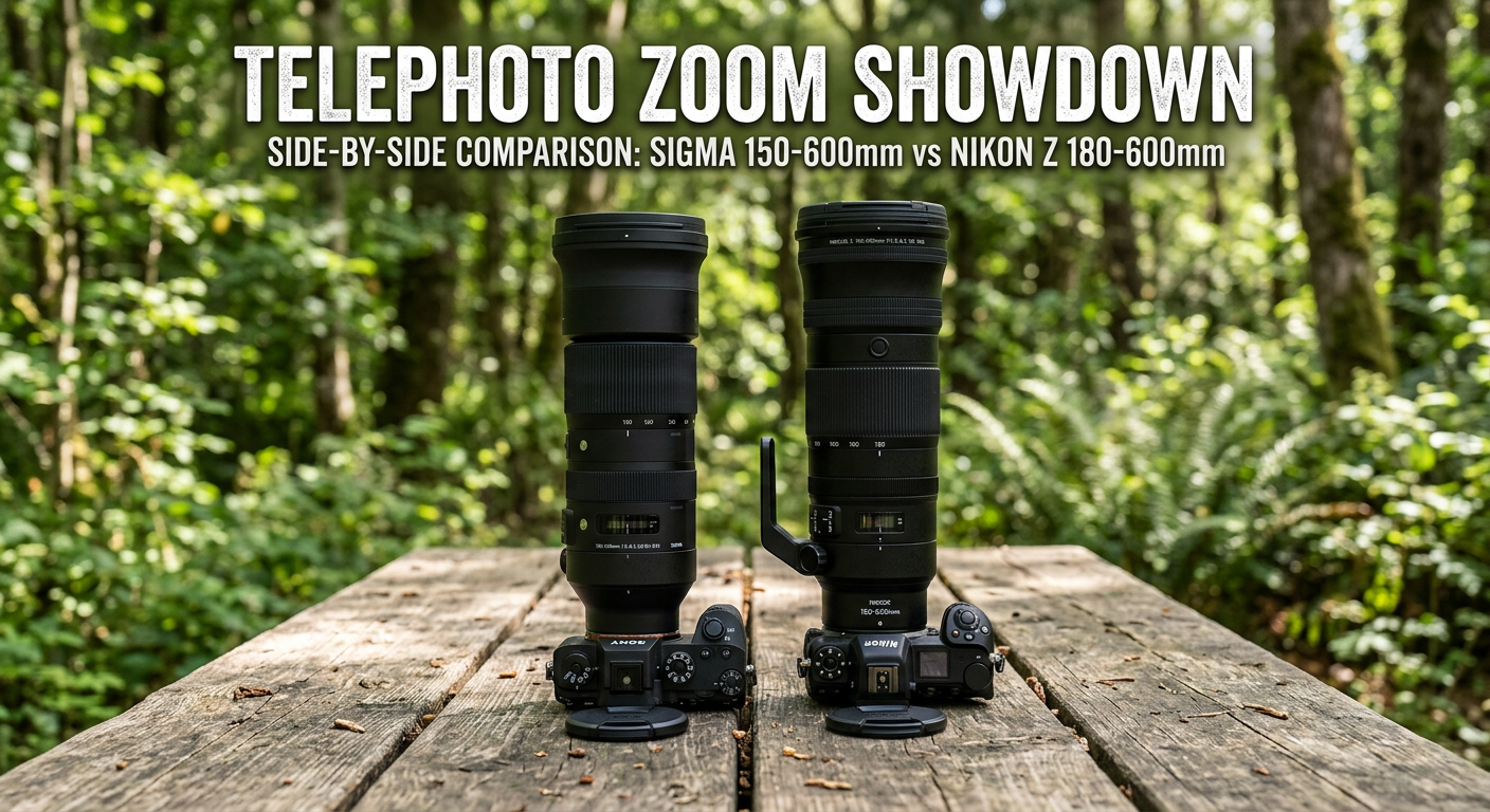 Sigma 150-600mm f5-6.3 DG DN OS Sports vs Nikon Z 180-600mm f5.6-6.3 VR
