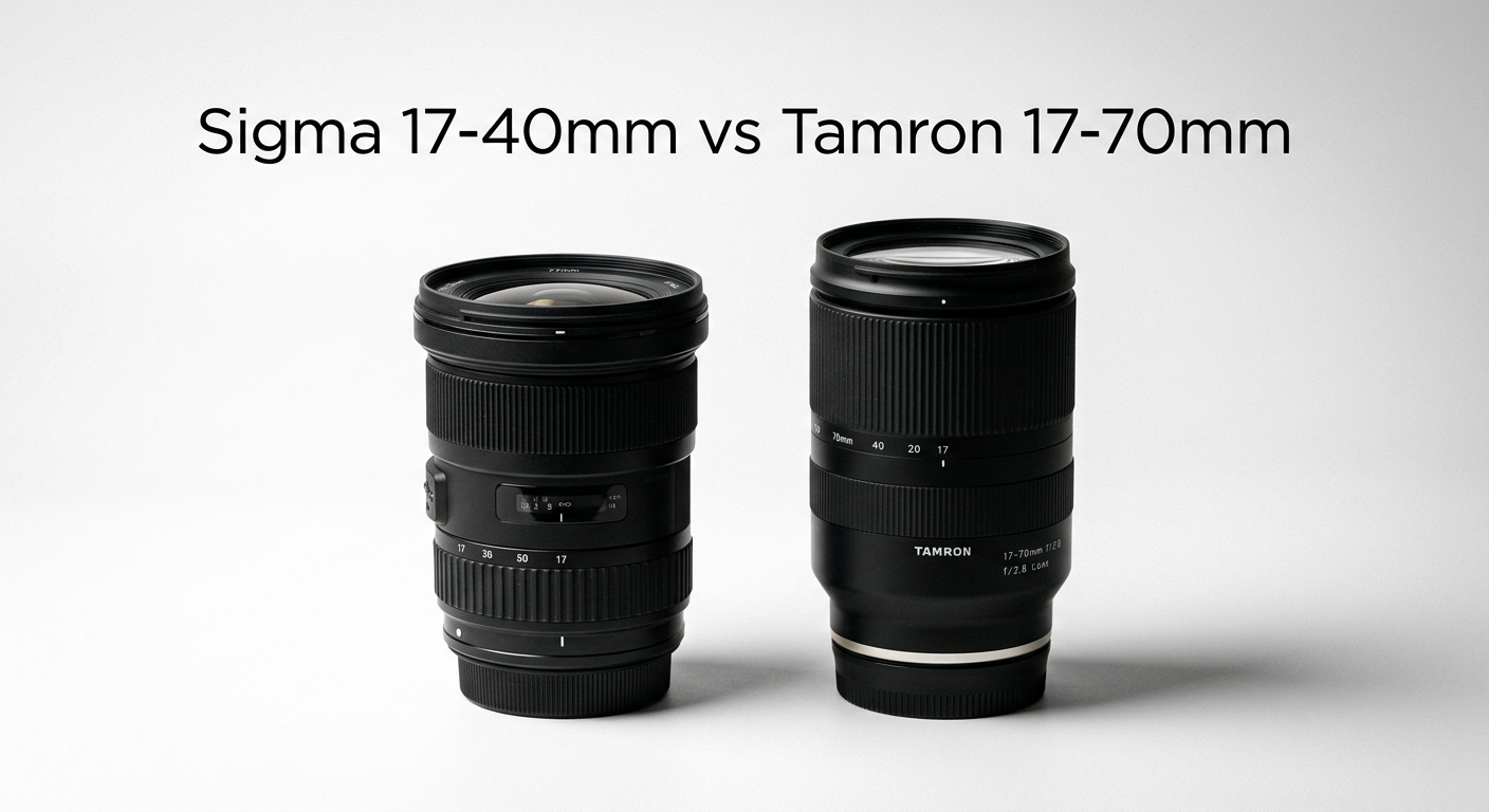 Sigma 17-40mm f1.8 DC Art vs Tamron 17-70mm f2.8 Di III-A VC RXD