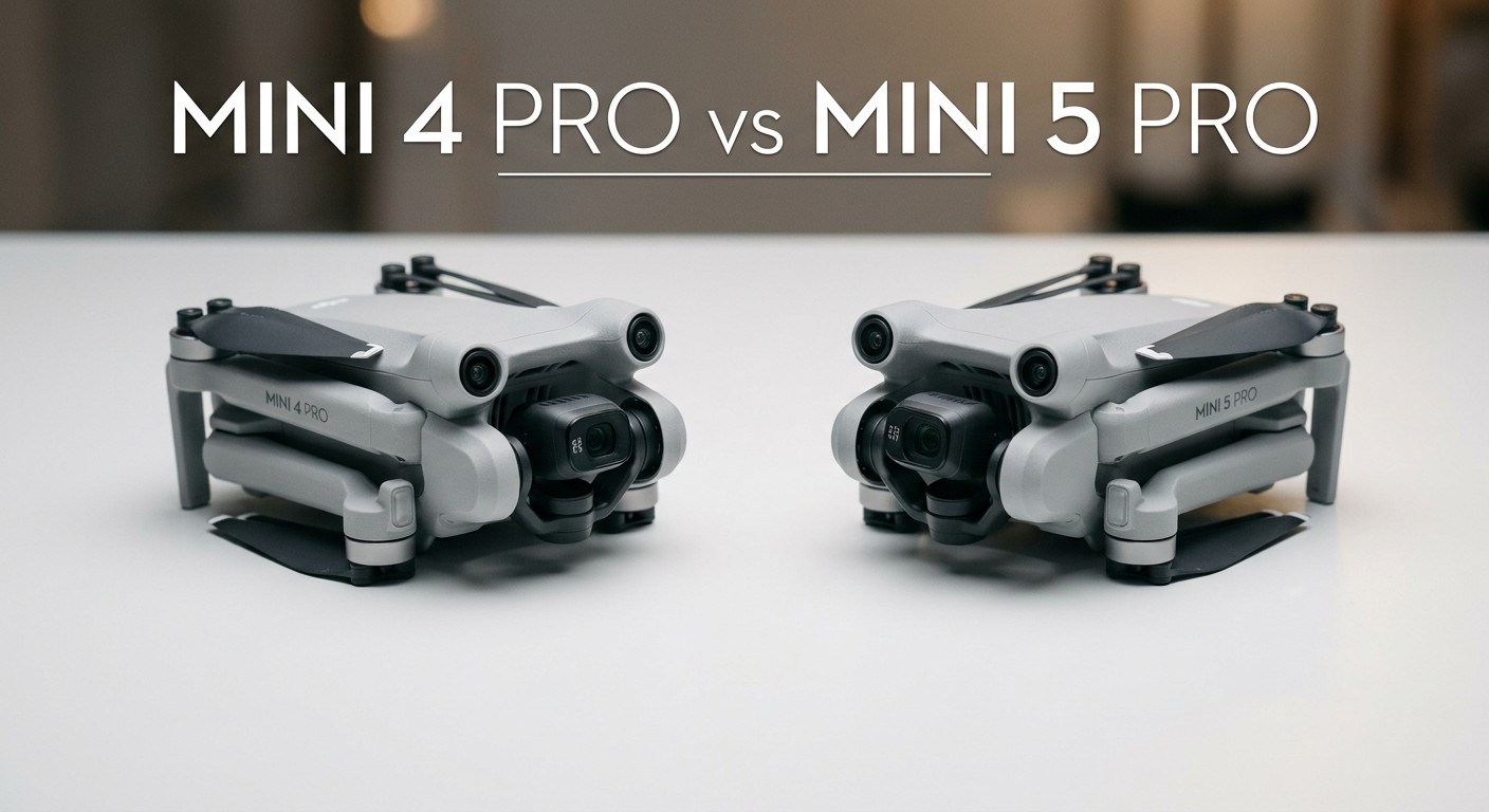 DJI Mini 4 Pro vs DJI Mini 5 Pro