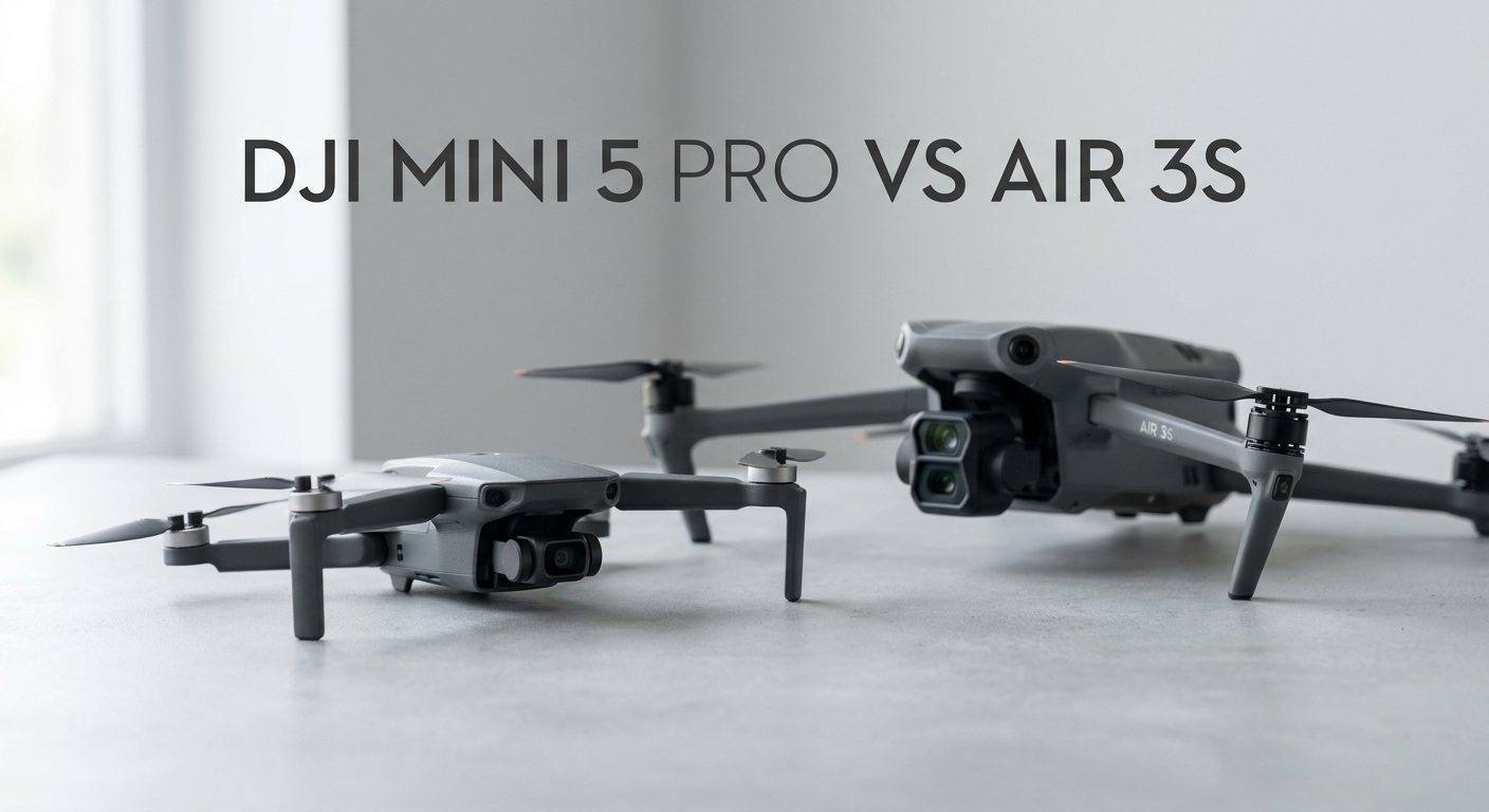 DJI Mini 5 Pro vs DJI Air 3S