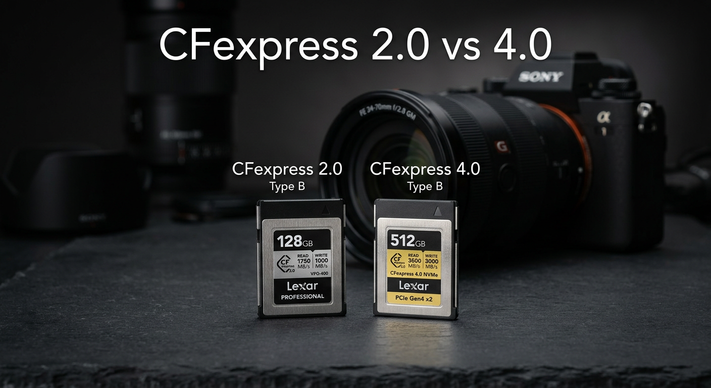 CFexpress 2.0 vs CFexpress 4.0