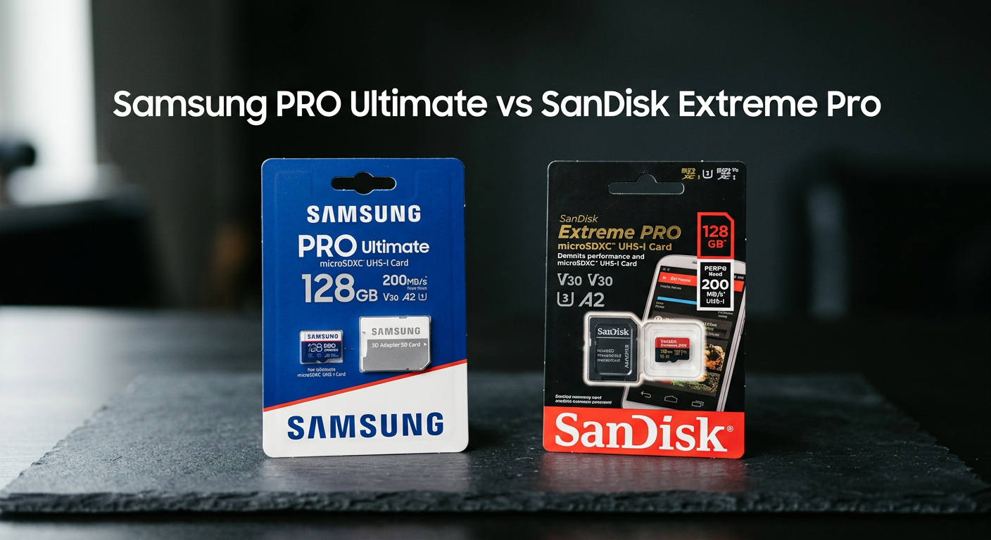 Samsung Pro Ultimate vs SanDisk Extreme Pro microSD