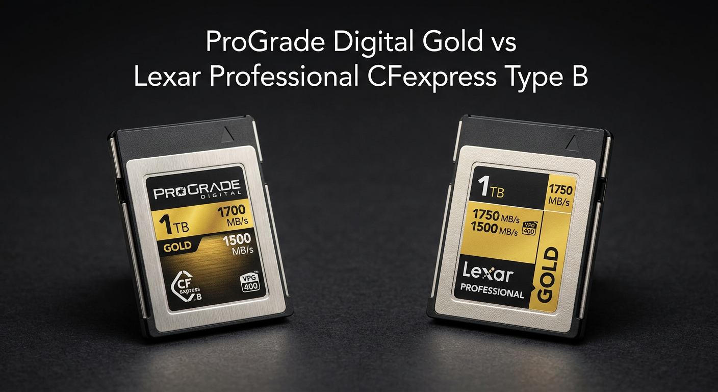 ProGrade Digital Gold vs Lexar Professional CFexpress Type B