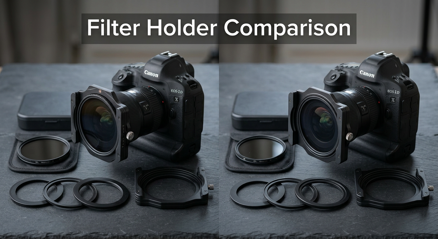 Haida M10 Filter Holder vs NiSi V7 Filter Holder