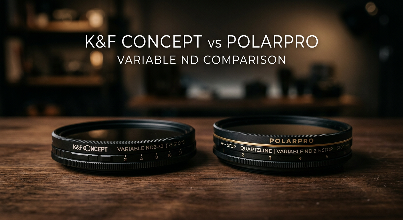 K&F Concept Variable ND vs PolarPro Variable ND