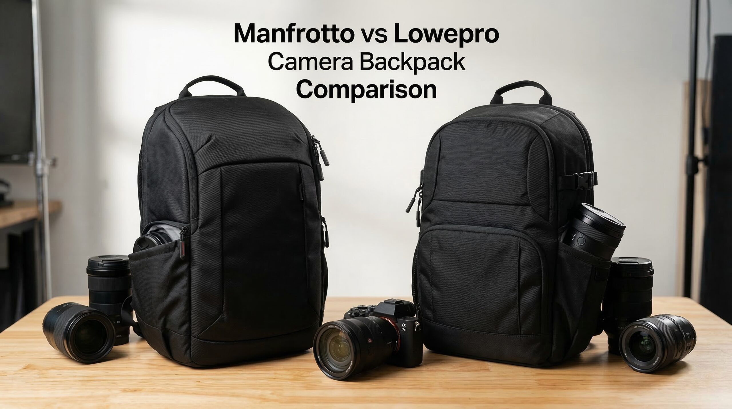 Manfrotto Advanced III vs Lowepro Adventura BP 300 III