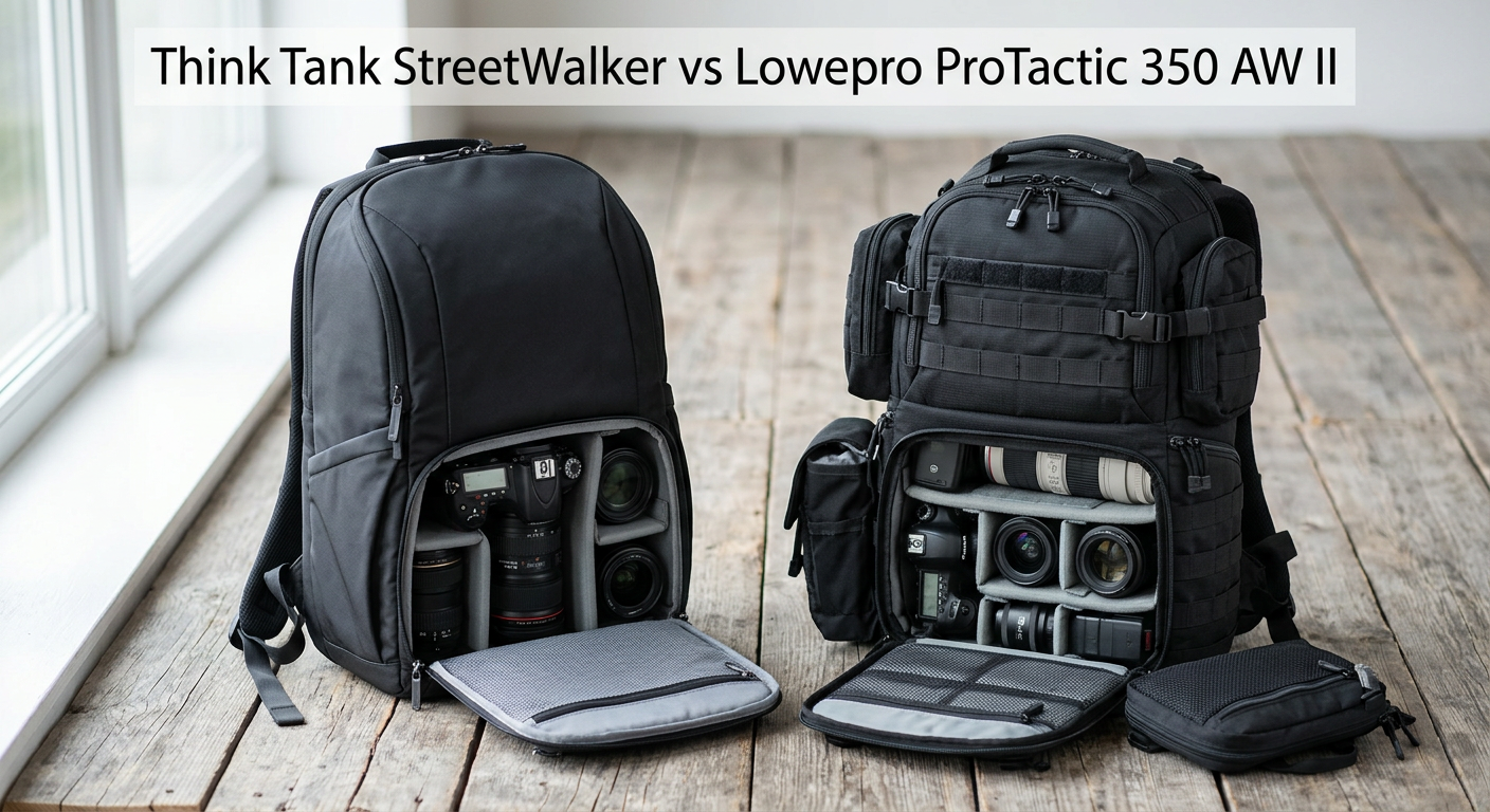 Think Tank StreetWalker vs Lowepro ProTactic 350 AW II