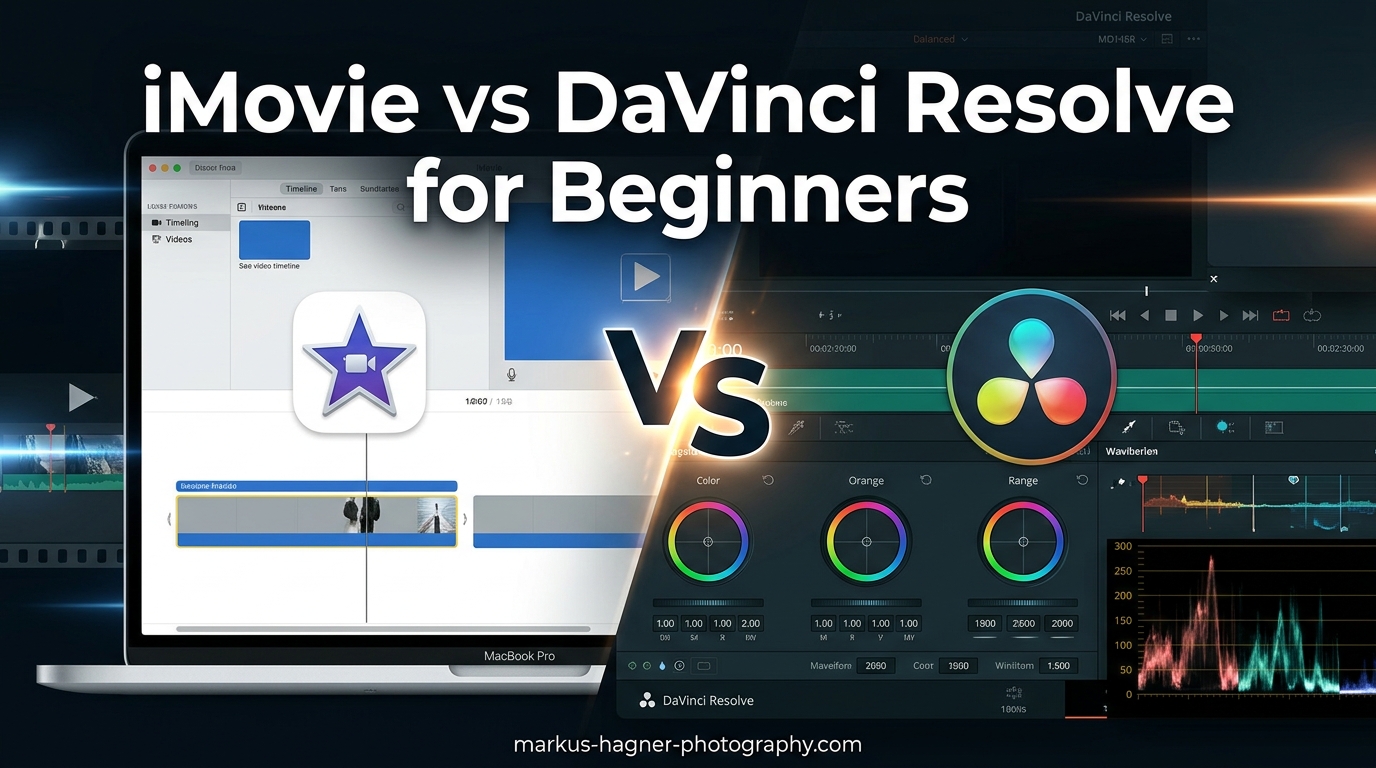 iMovie vs DaVinci Resolve for Beginners