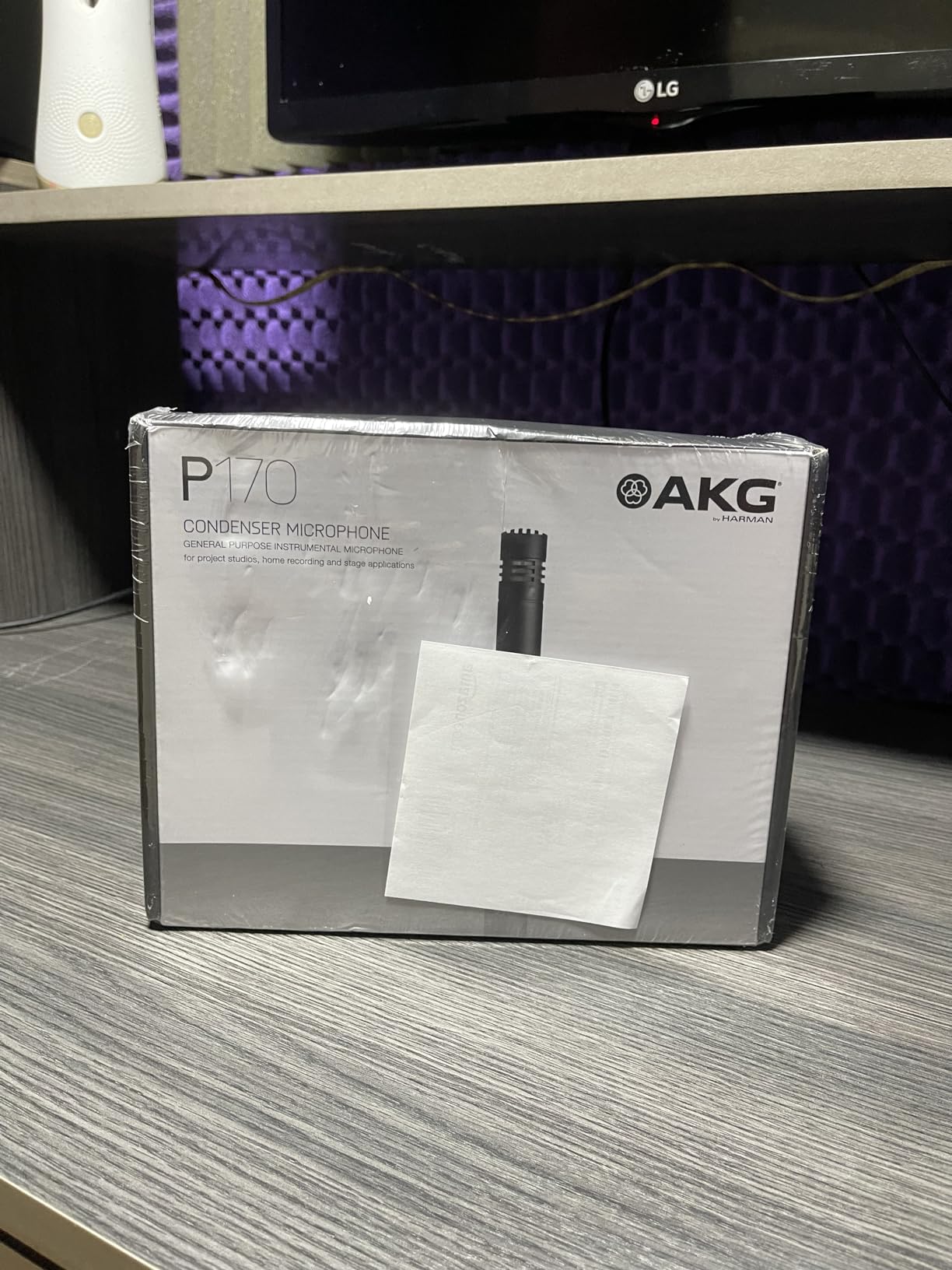 AKG Pro Audio P170 Small Diaphragm Condenser Instrumental Microphone customer photo 2