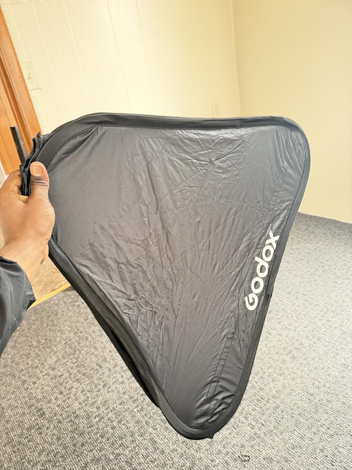 Godox Softbox 32''x32'' 80CMx80CM Fast-Setup Foldable Bowens Mount Softbox, Photography Lighting Softbox for Camera Flash Photography Studio Flash customer photo 2