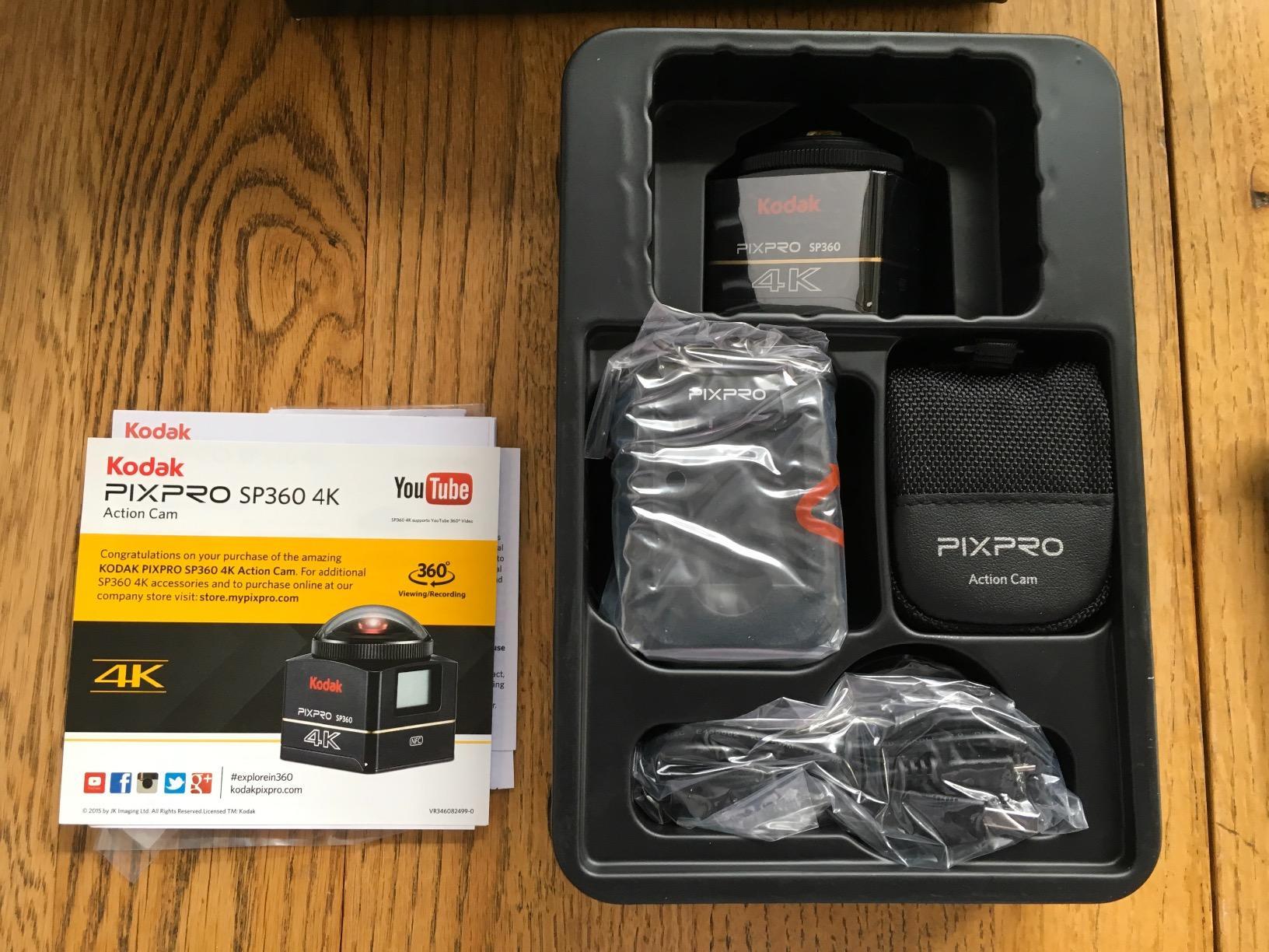 Kodak PIXPRO SP360 4K Dual Pro Pack VR Camera customer photo 1