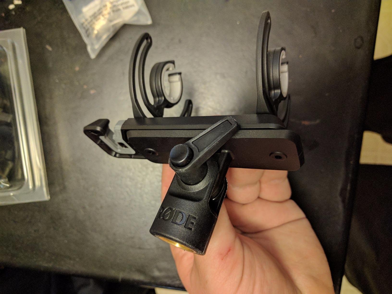 Rode SM4-R Rycote Lyre Shockmount, Black customer photo 2