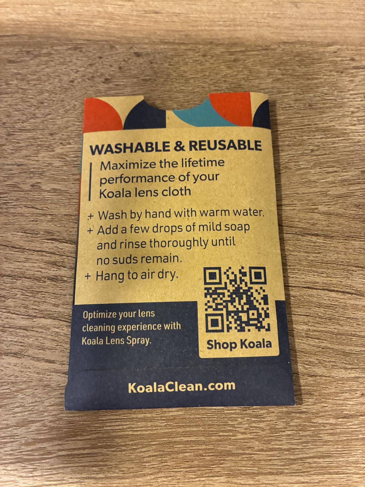 Koala Lens Cleaning Cloth | Japanese Microfiber | Glasses Cleaning Cloths | Eyeglass Lens Cleaner | Eyeglasses, Camera, VR/AR Headset, and Screen Cleaner | Black & Green (Pack of 6) customer photo 1