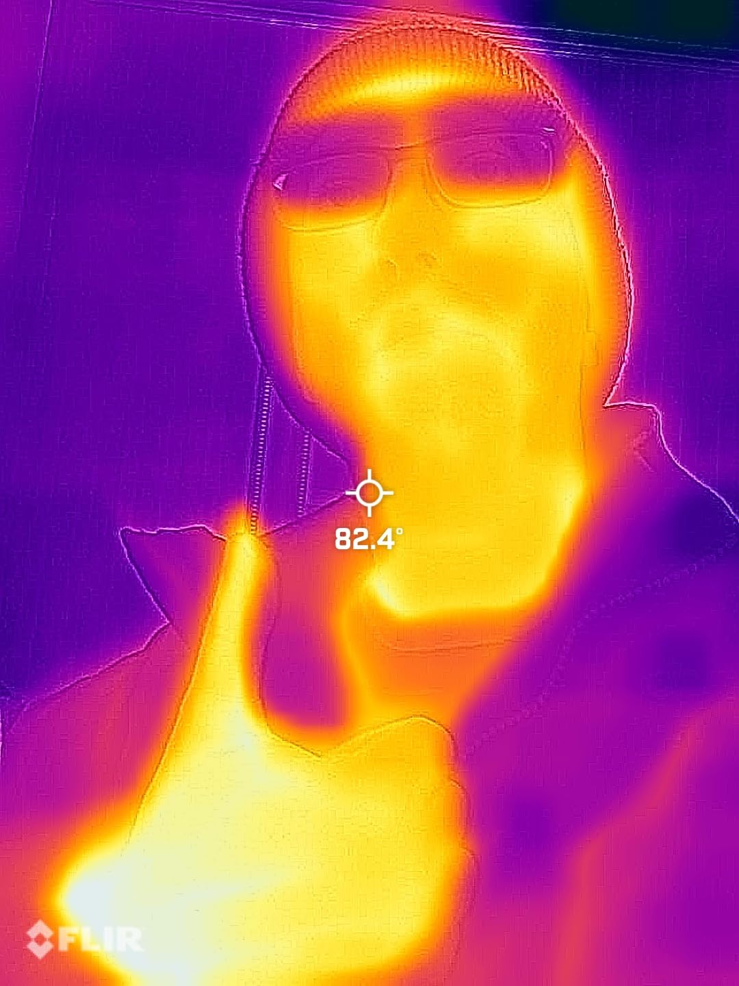 Flir One - Thermal Imaging Camera for iOS Smartphones (iPhone 14 and Older w/Lightning Port), 240x180 Super Resolution (80x60 Native IR) customer photo 2