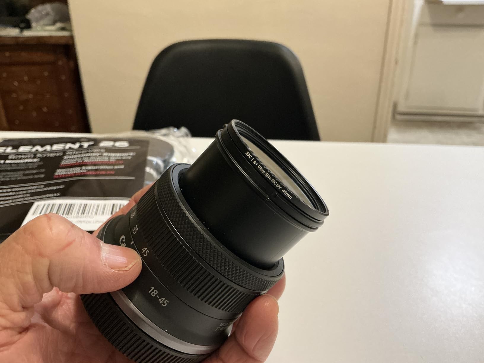 JJC Multi-Coated 77mm UV Filter for Canon EOS 6D Mark II 5D Mark IV + EF 24-105mm/24-70mm f4L Kit Lens customer photo 2