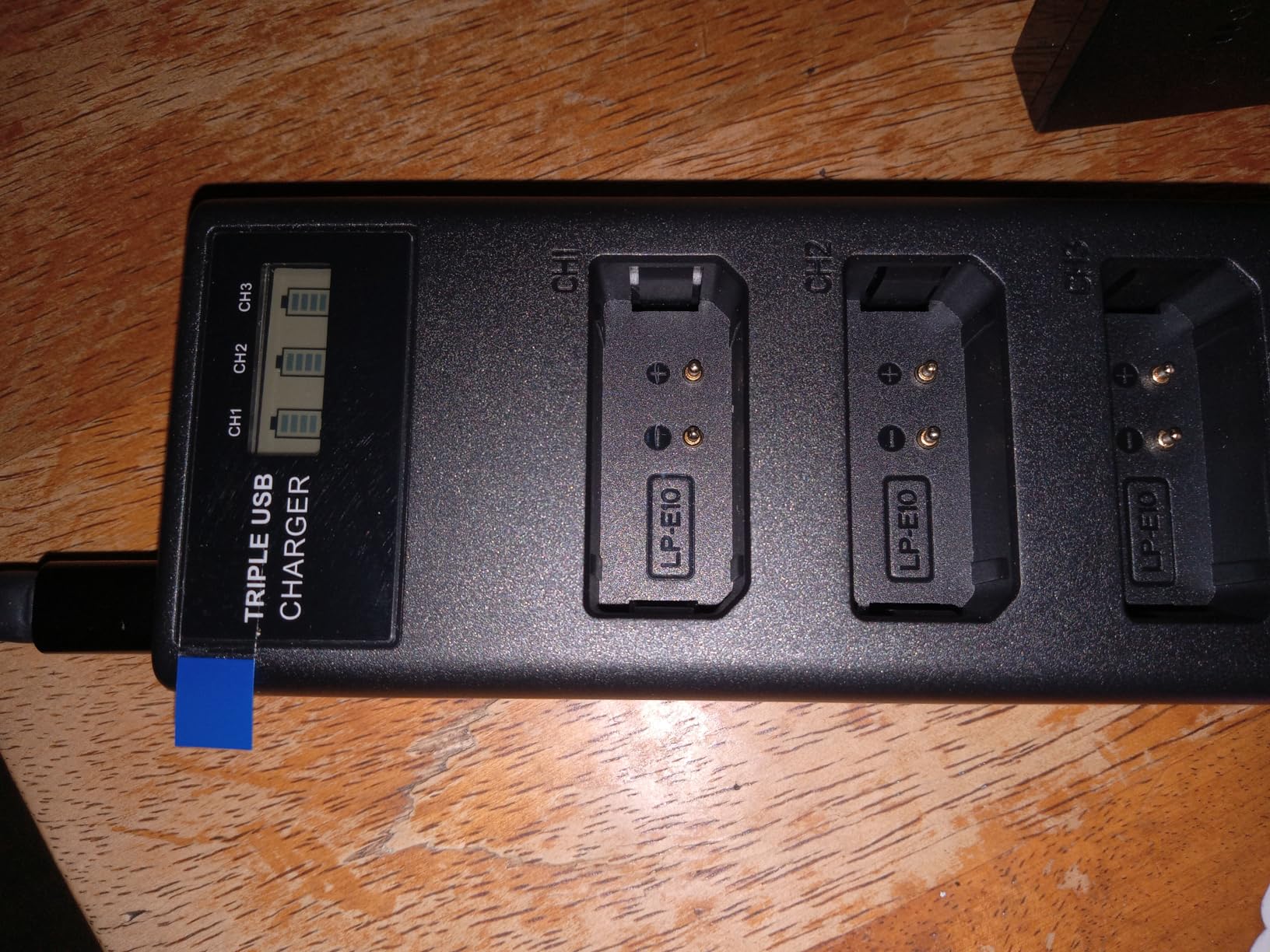 LP LP-E10 Battery Charger Pack, 1600mAh 2-Pack Battery & Dual Slot Charger, Compatible with Canon EOS Rebel T7, T6, T5, T3, T100, 4000D, 3000D, 2000D, 1500D, 1300D & More (Not for T3i T5i T6i T6s T7i) customer photo 1