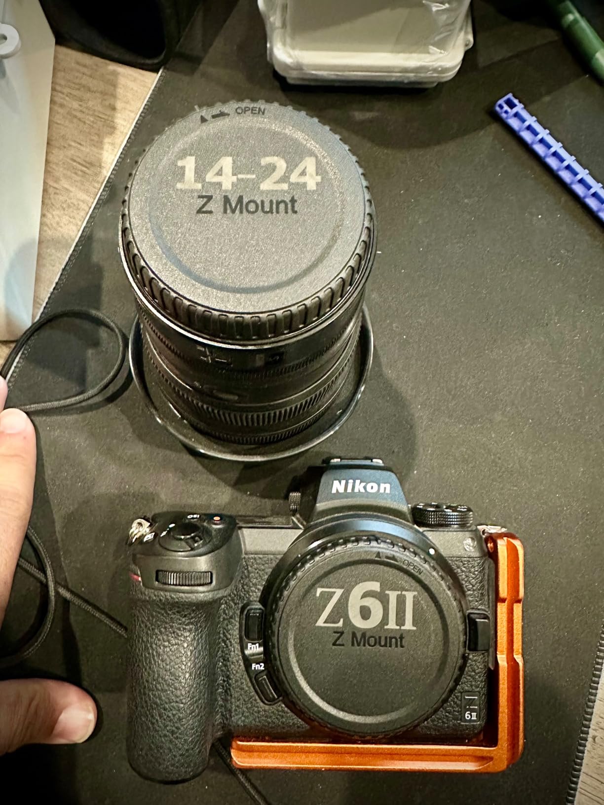 2 Pack Z Mount Body Cap Cover & Rear Lens Cap for Nikon Z9 Z8 Z7 Z7II Z6 Z6II Z6III Z5 Z5II Z50 Z50II Z30 ZR Zf Zfc Mirrorless Camera and Z Mount Lenses customer photo 1